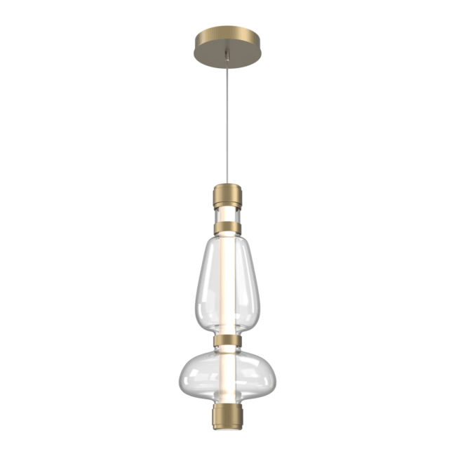 Hammerton Studio - Bolla Mandrel Pendant - LAB0094-02-GB-C-CA1-L3 - Canada Light Shop