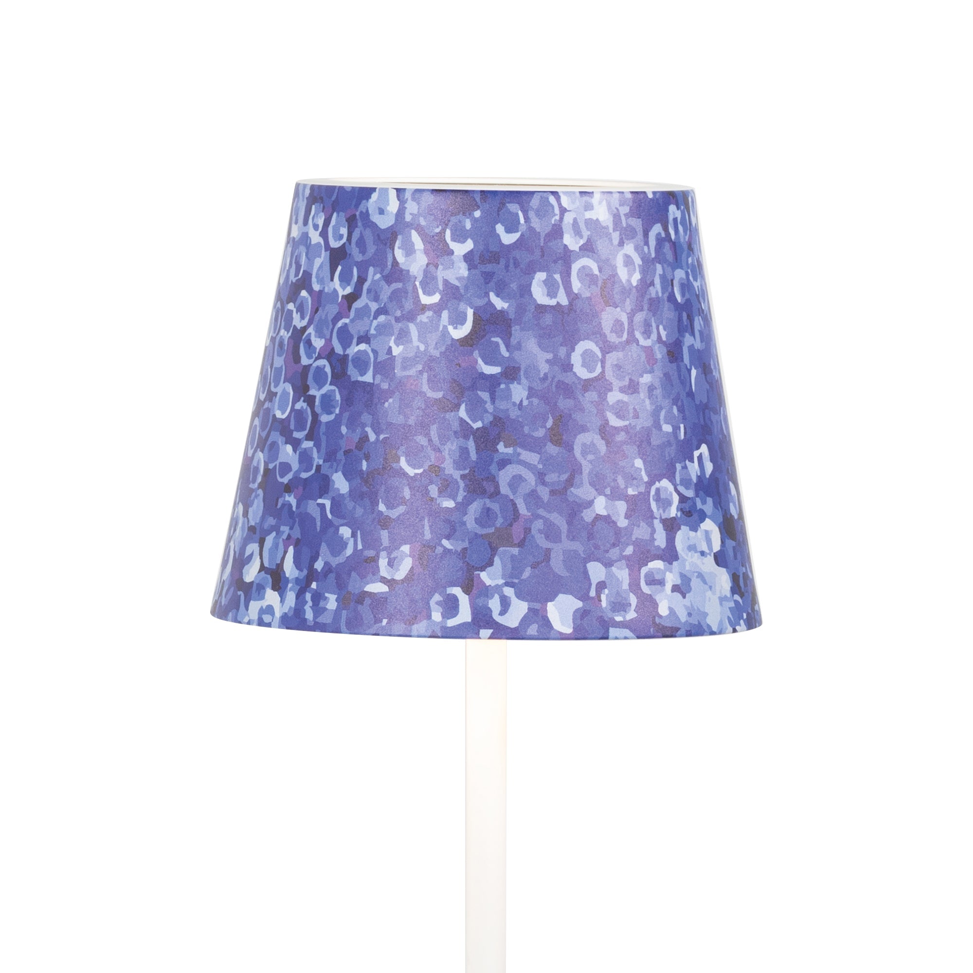 Zafferano America LD035120 Poldina Graphic Shade in Blue Hydrangea