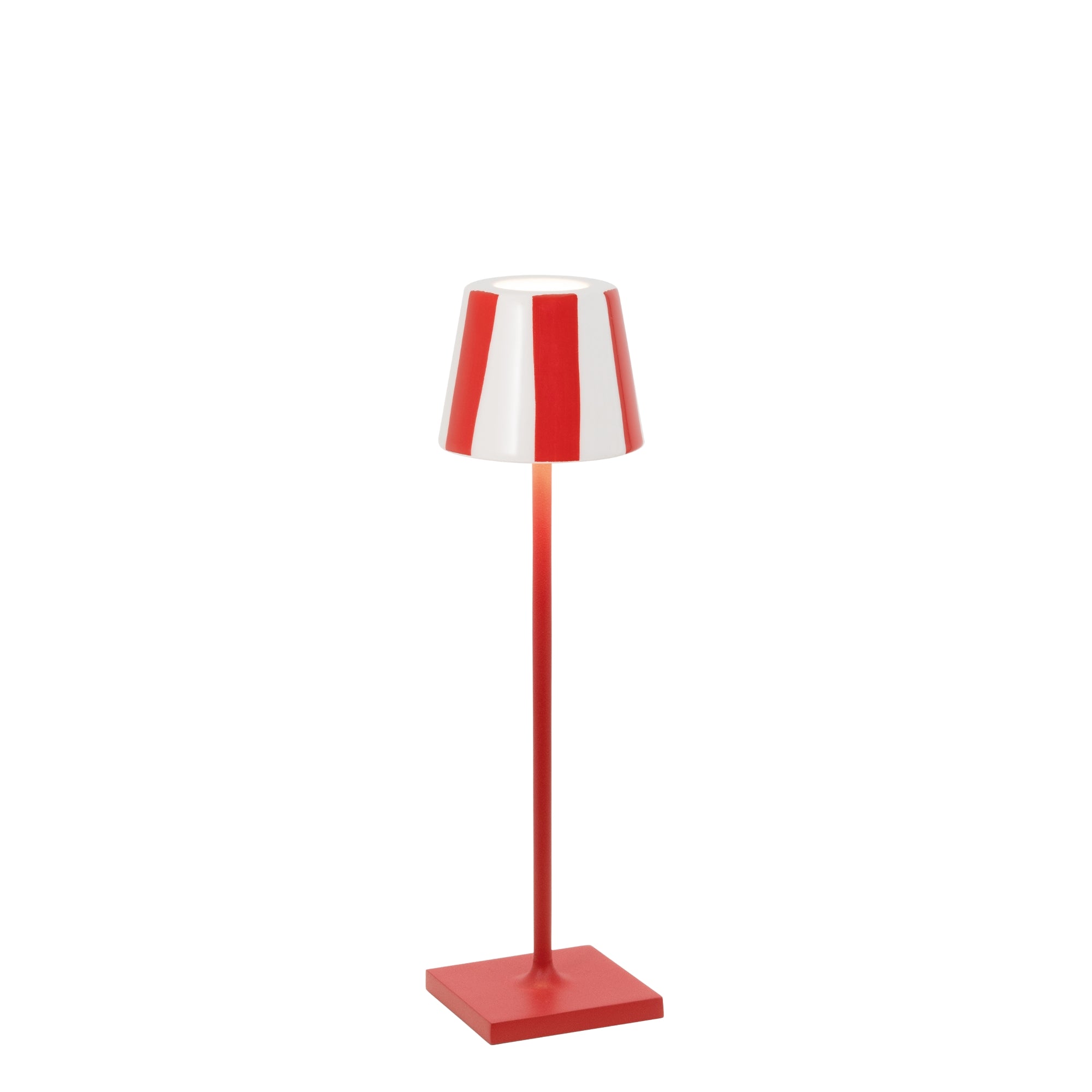 Zafferano America LD0490FC1 Poldina Pro Micro Lido in Red \/ Red Stripes