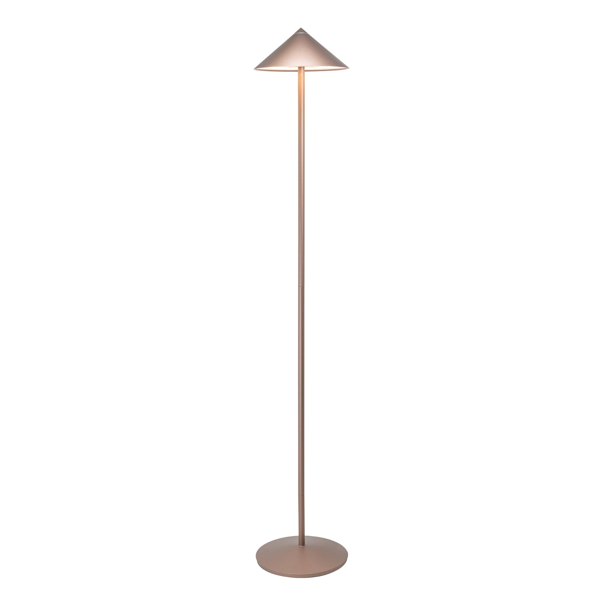 Zafferano America LD2670W3 Pina XXL Floor Lamp in Bronze