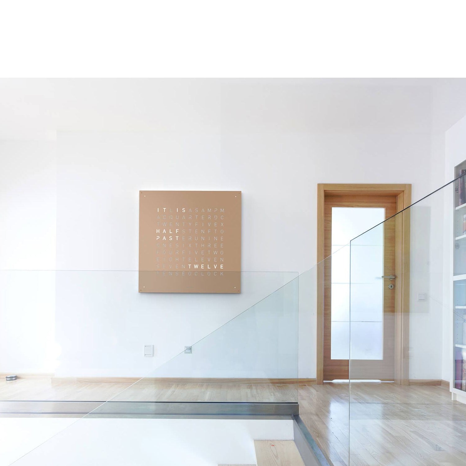 QLOCKTWO LG4SS QLOCKTWO EARTH 90 Steel Series