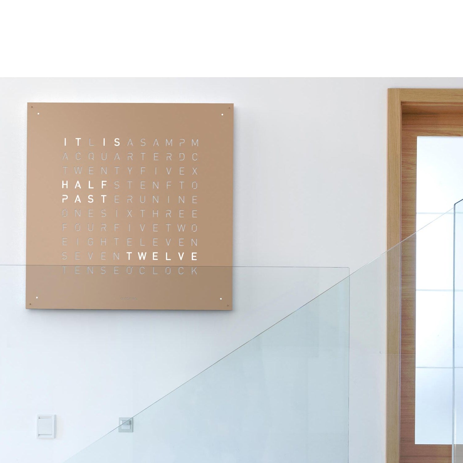 QLOCKTWO LG4SS QLOCKTWO EARTH 90 Steel Series