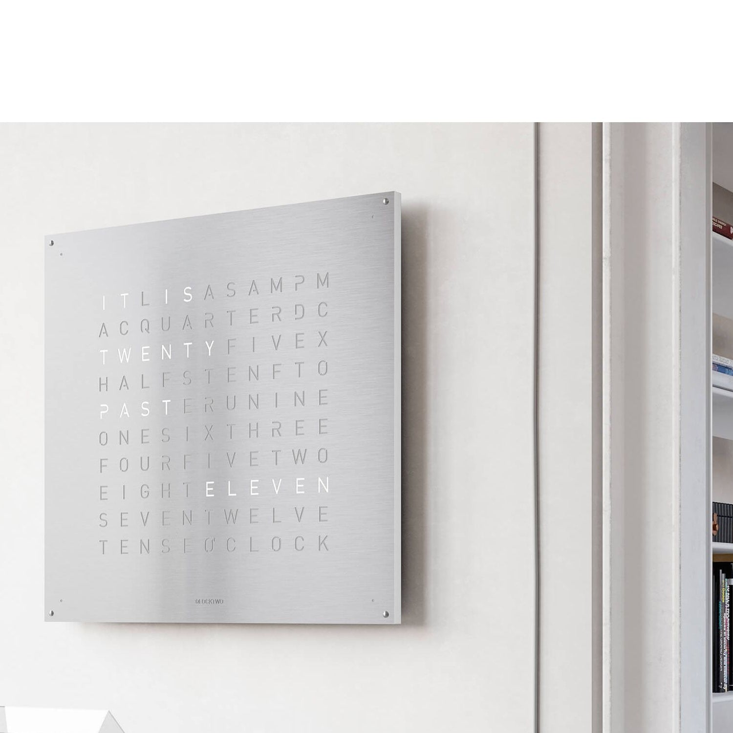 QLOCKTWO LG4SS QLOCKTWO EARTH 90 Steel Series