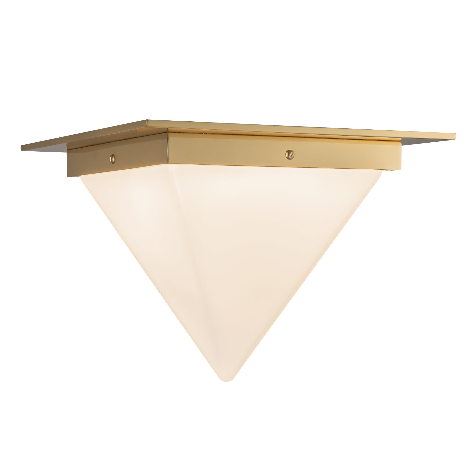 Alora Canada - FM345119UBAR - One Light Flush Mount - Mineral - Urban Bronze/Alabaster