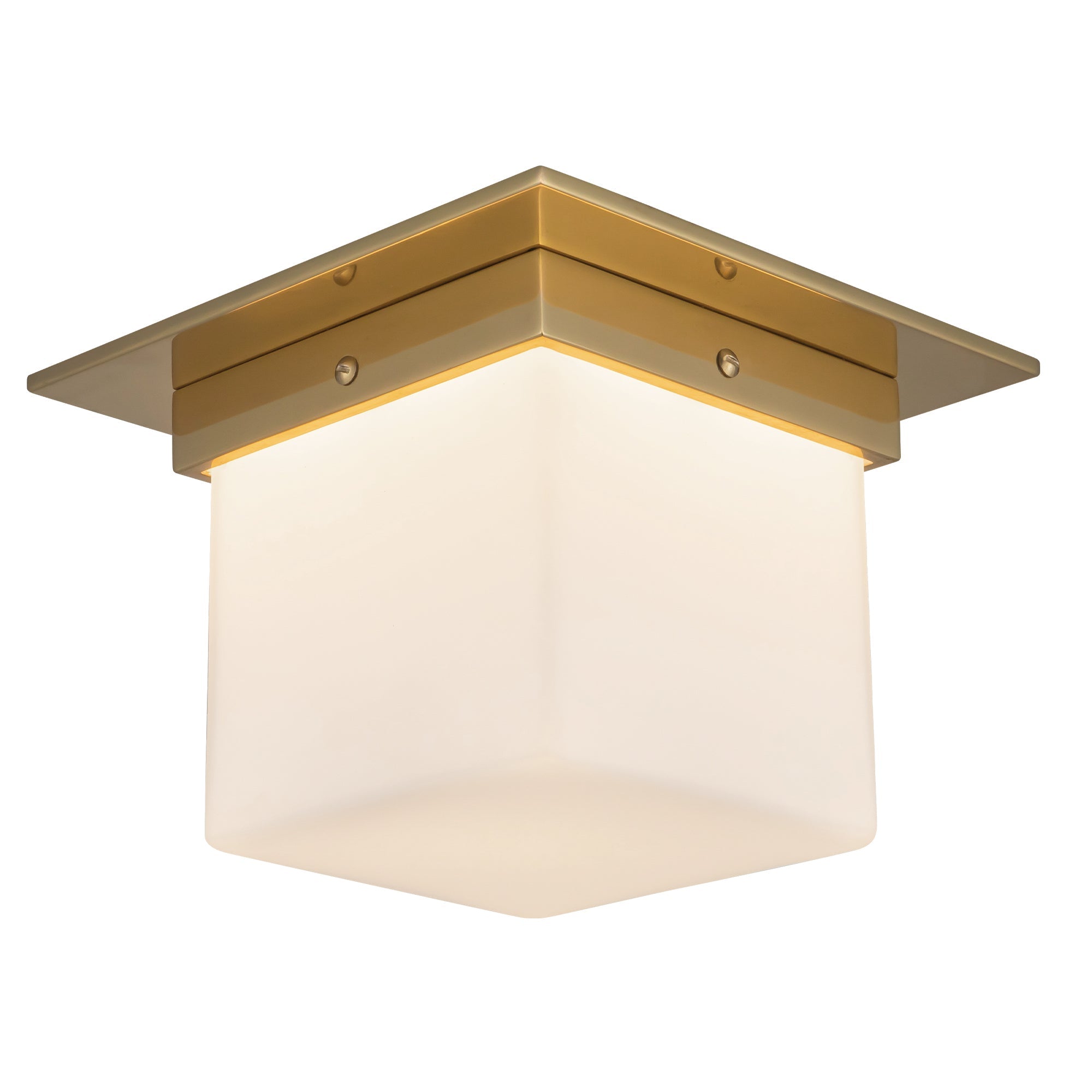 Alora Canada - FM356085UBAR - One Light Flush Mount - Mineral - Urban Bronze/Alabaster