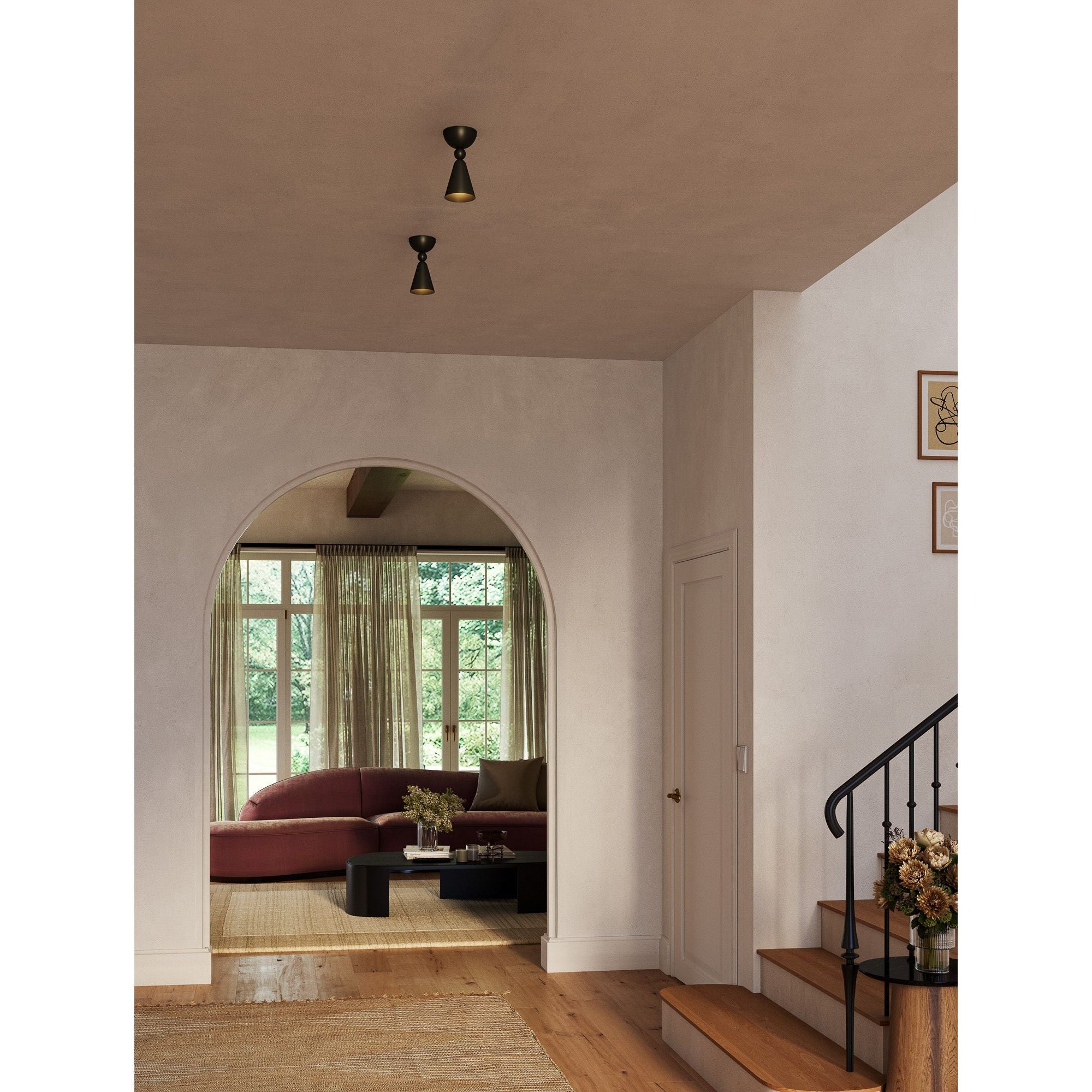 Alora Lighting Murphy Semi-Flush Mount