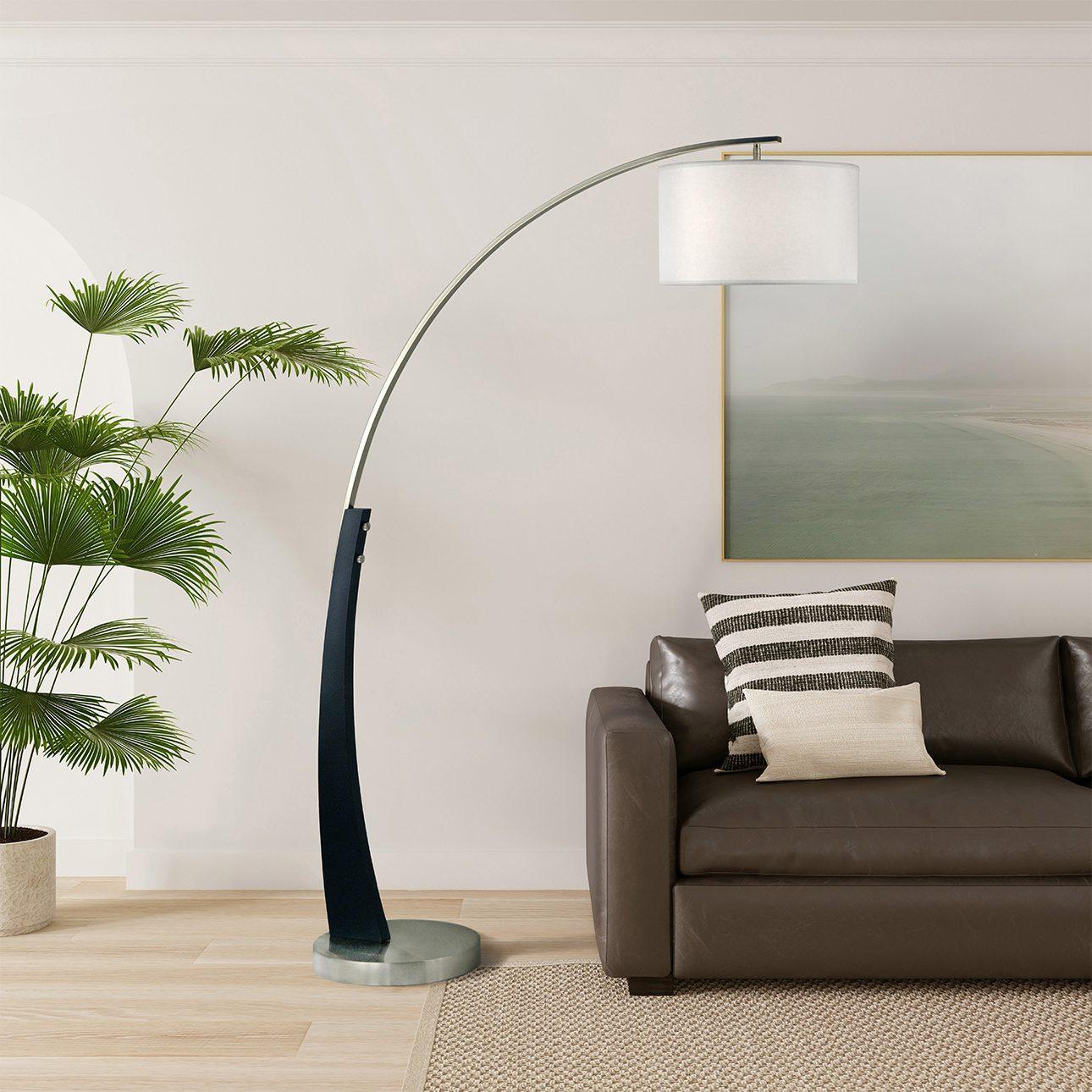 Plimpton Arc Floor Lamp Nova Of California – Canada Light Shop
