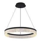 Kendal Lighting - Arctic Ice LED Chandelier - PF314-BLK - Canada Light Shop