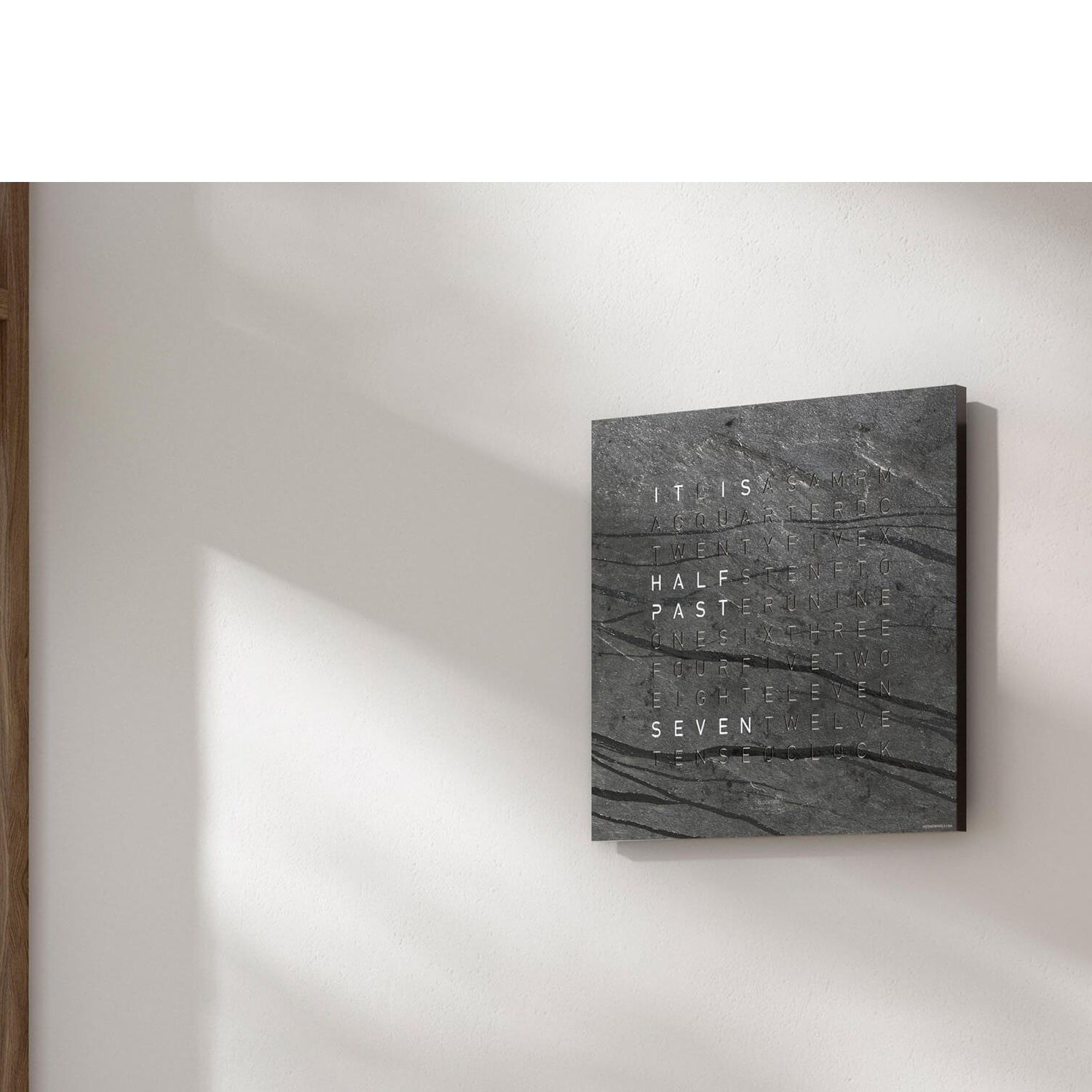 QLOCKTWO QT4MM QLOCKTWO EARTH 45 Creator's Edition Metamorphite