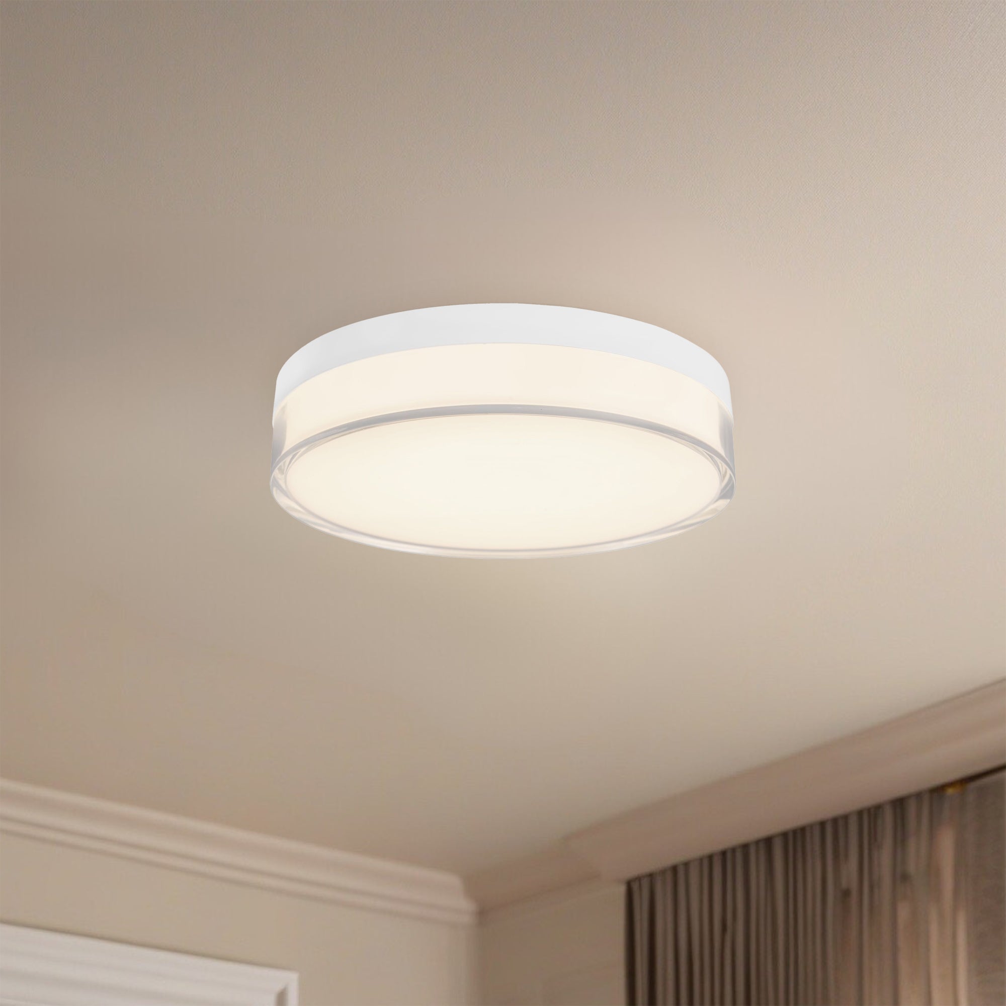 Kuzco Lighting FM7-251-WH Quara Flush Mount