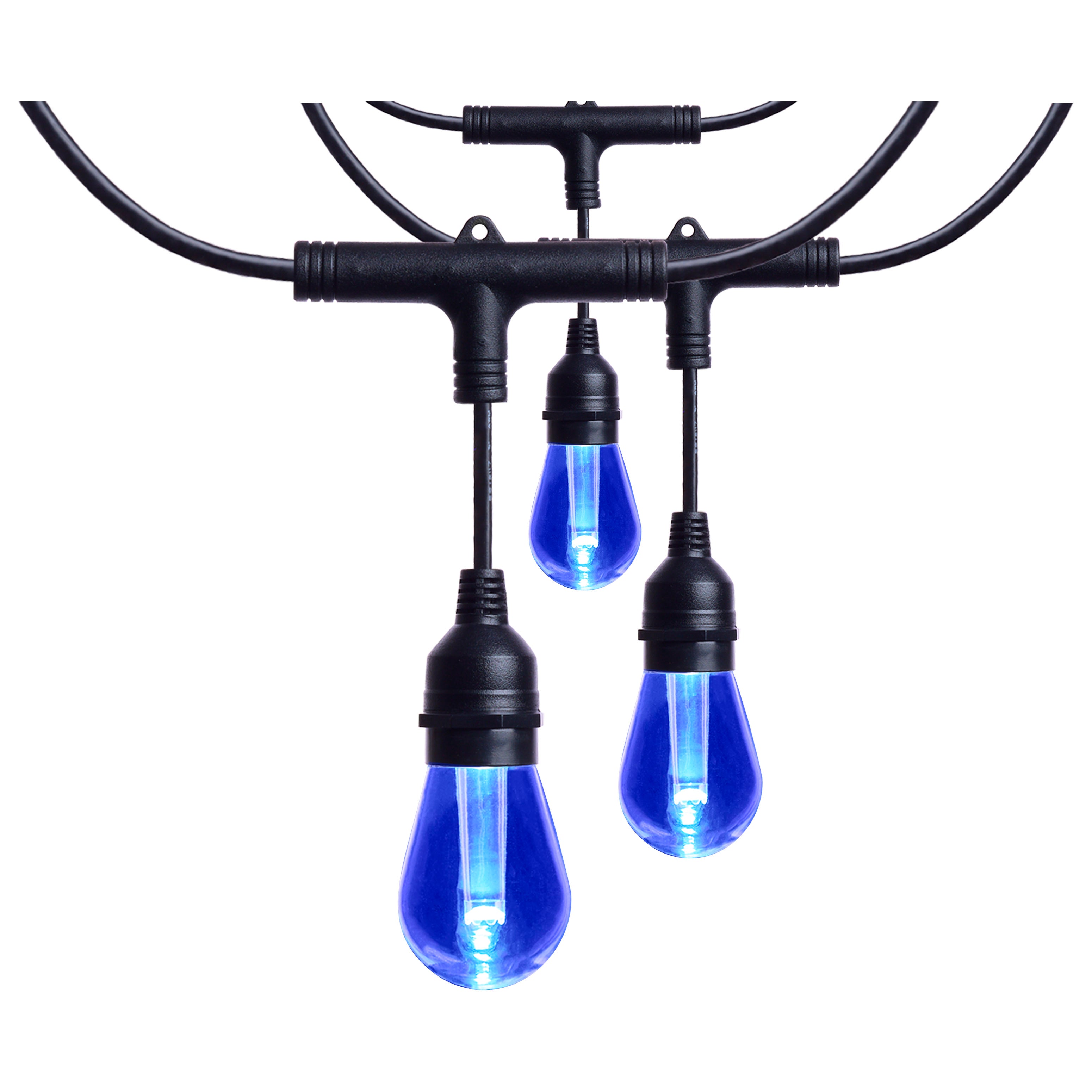 Satco Products S11191 Starfish Smart LED 48ft - 15 Light - Indoor/Outdoor String Lights