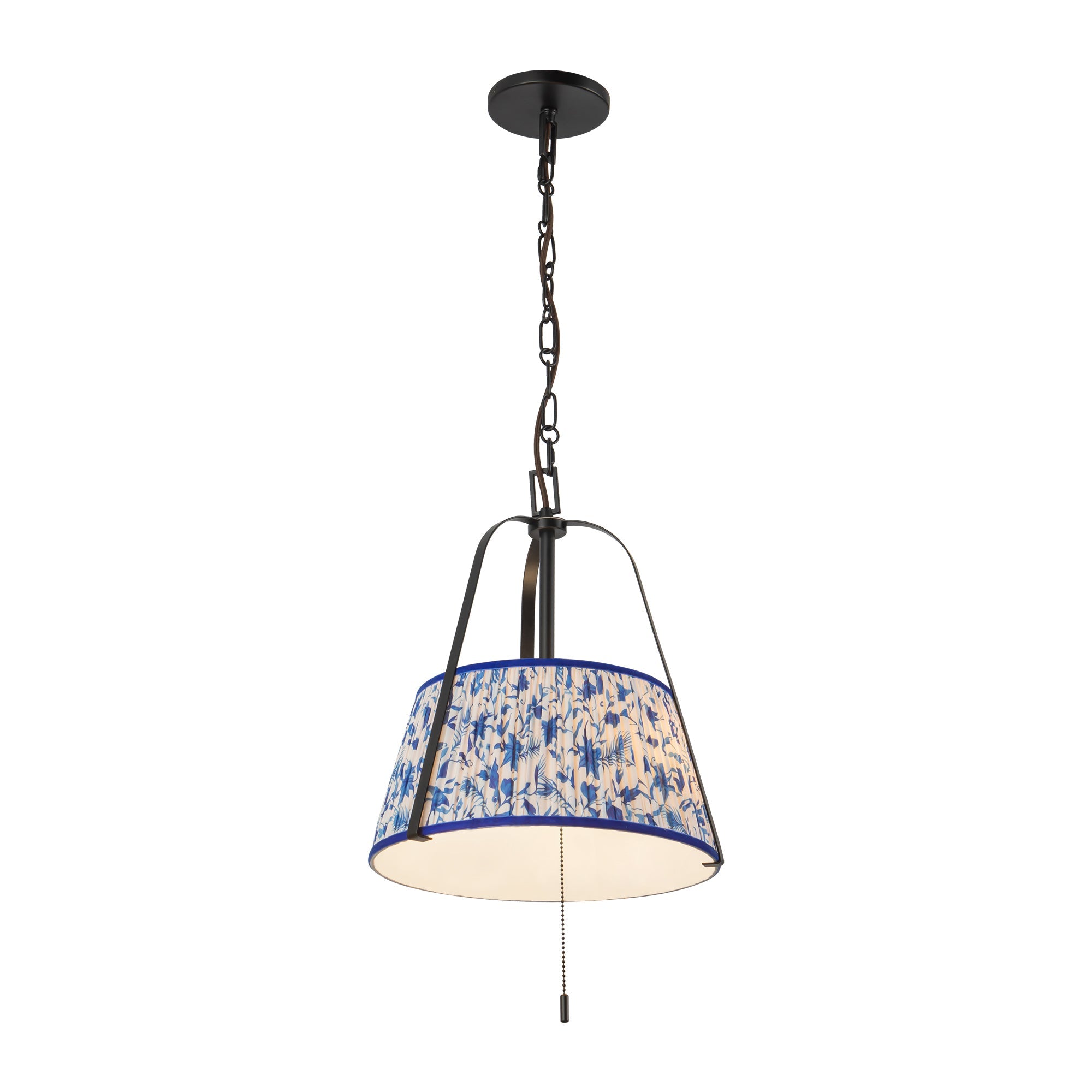 Alora Canada - PD675213BGWL - Two Light Pendant - Scout - Brushed Gold/White Linen