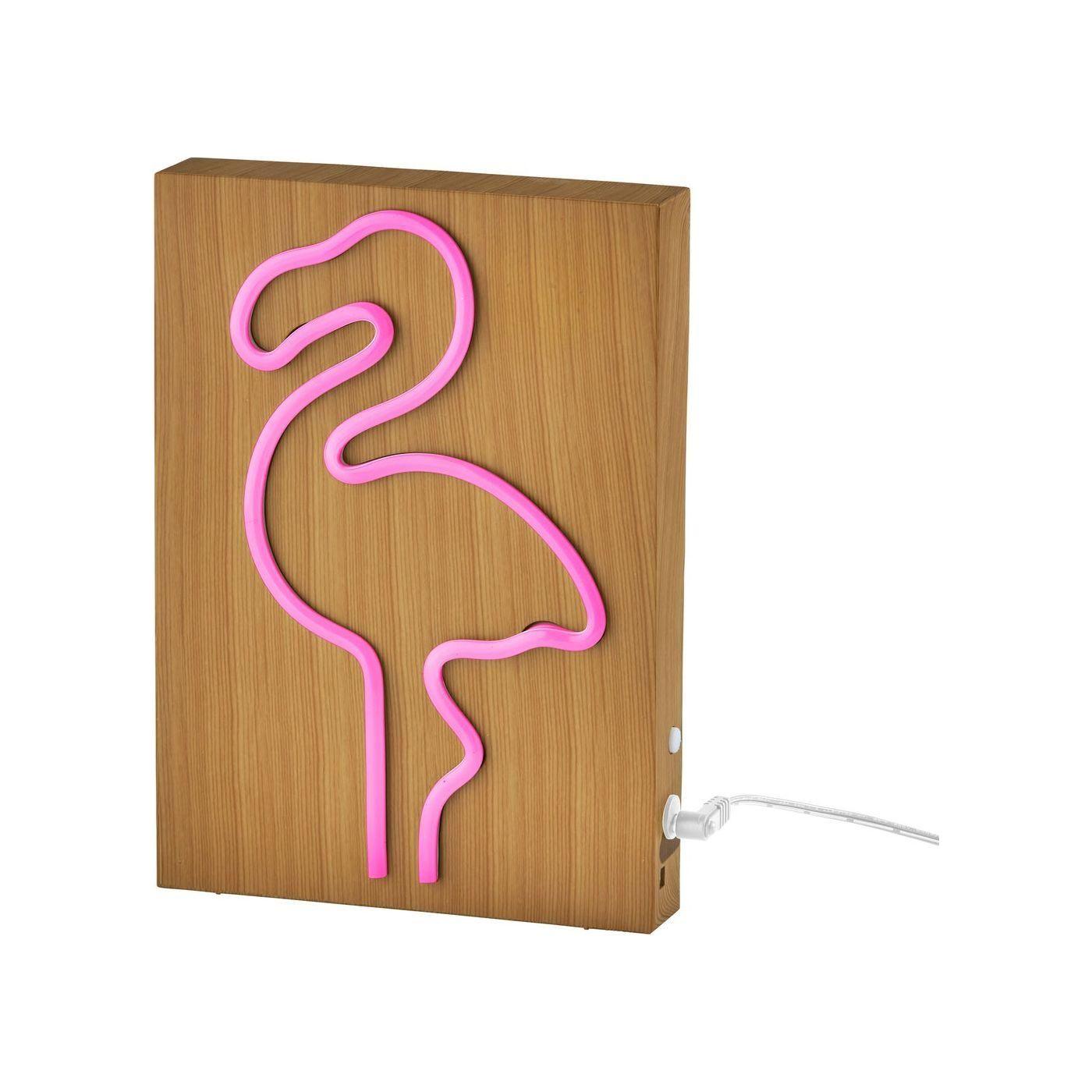 Adesso Home - Neon Flamingo LED Table/Wall Lamp - SL3722-12 - Canada Light Shop