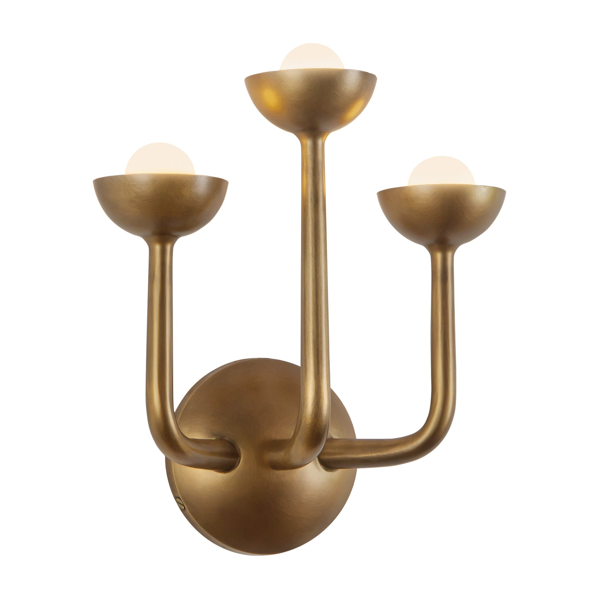Alora Canada - WV313011VB - LED Bathroom Vanity - Spade - Vintage Brass