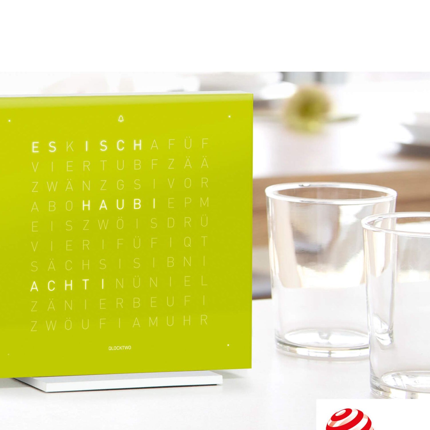 QLOCKTWO T4PBC QLOCKTWO EARTH 13.5 Pure Edition