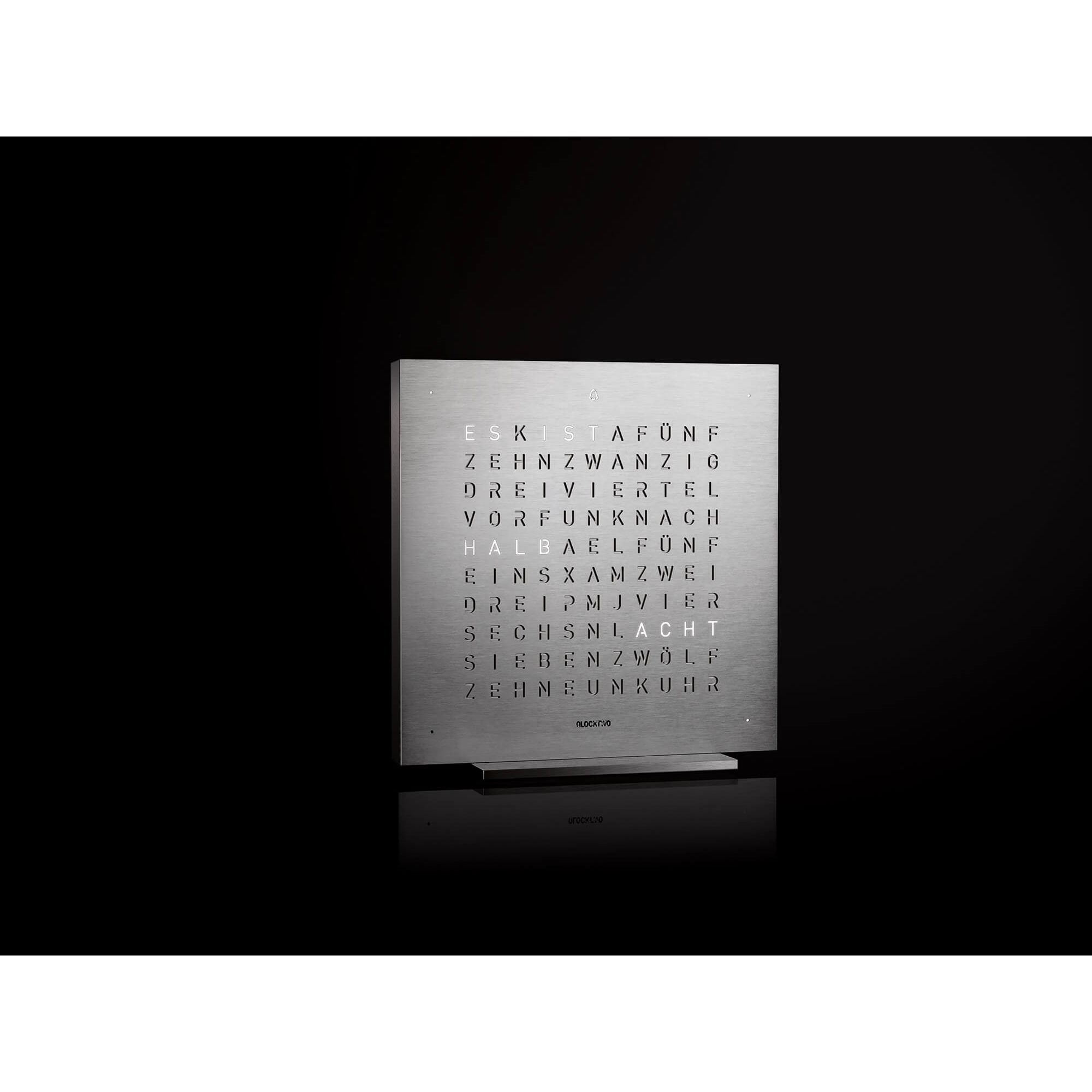 QLOCKTWO T4SSS QLOCKTWO EARTH 13.5 Full Metal