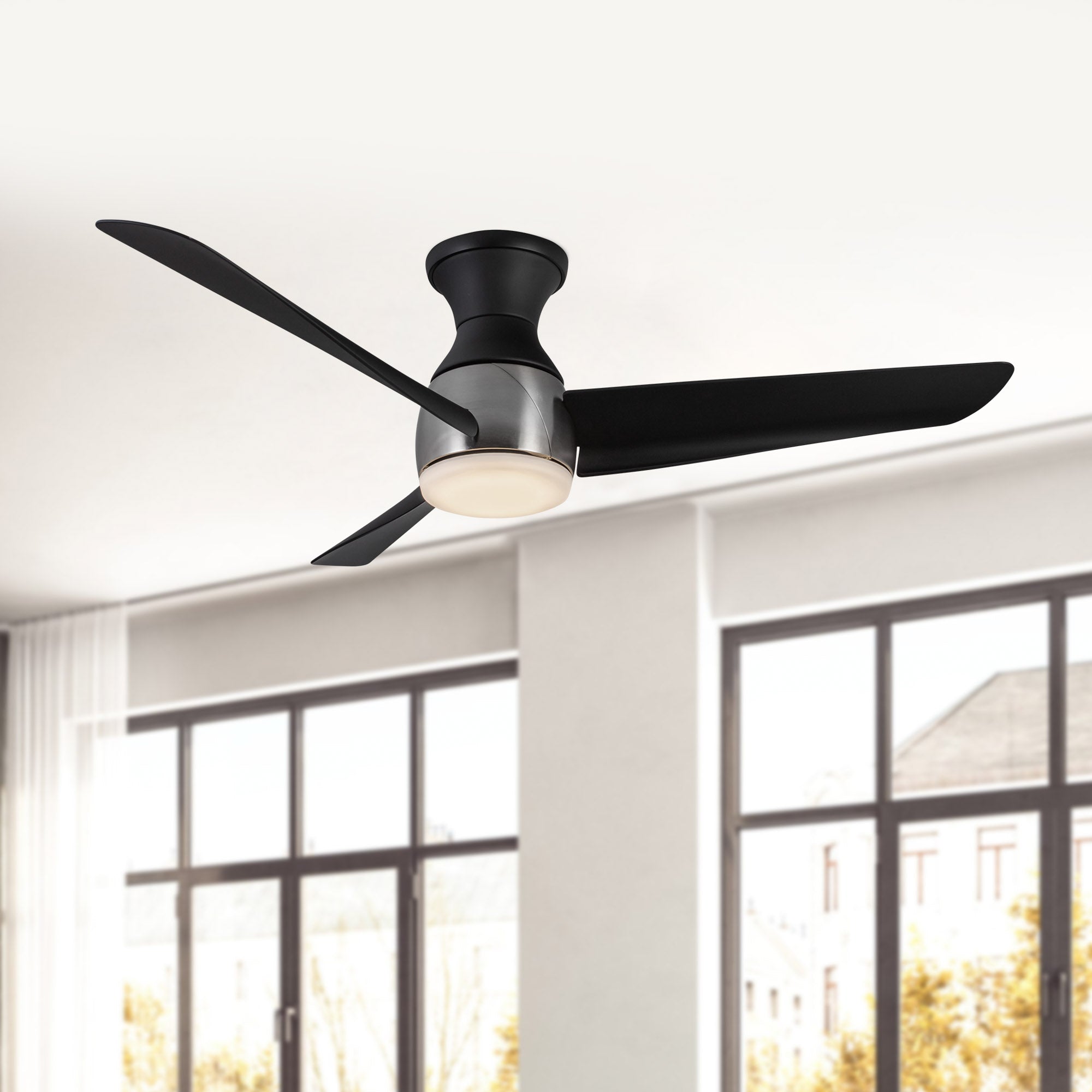 Kuzco Lighting HF91954-BNMB Thalia Hugger Fan