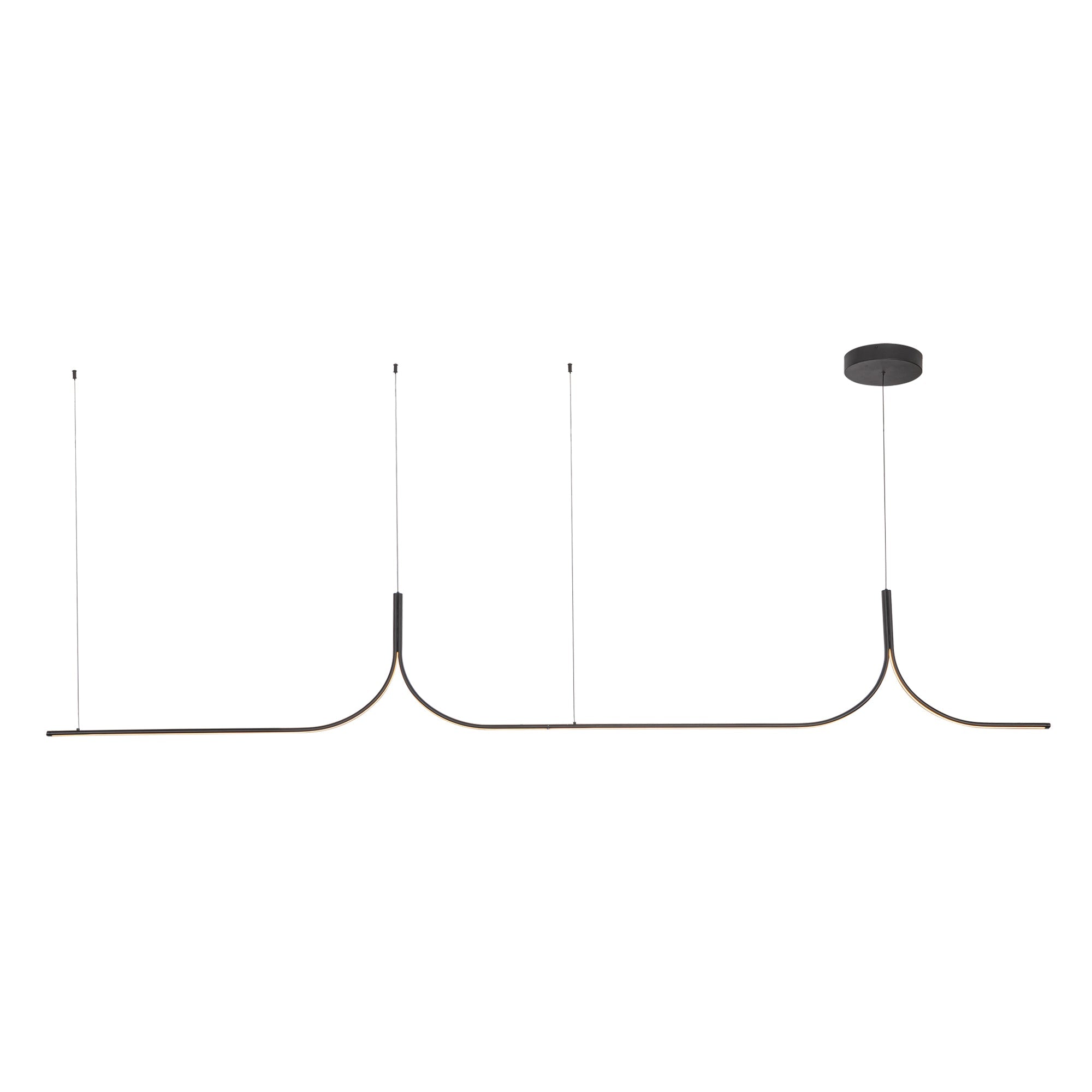 Kuzco Canada - LP17910-BG-UNV-010-RT - LED Linear Pendant - Thread - Brushed Gold