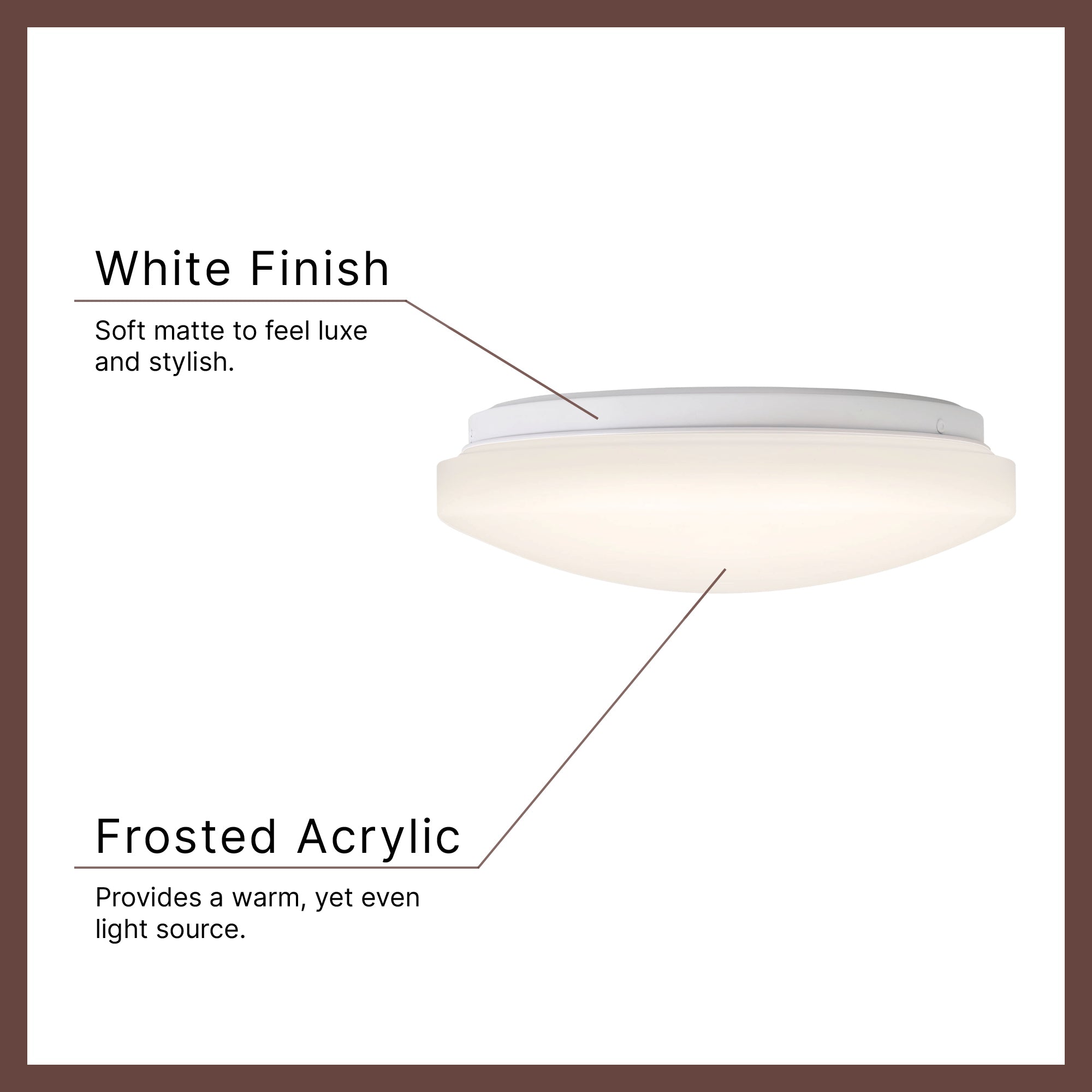 Kuzco Lighting FM0711011_FEAT Tio Flush Mount
