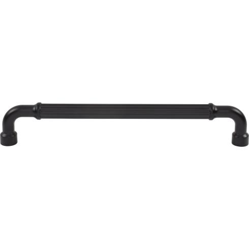 Top Knobs TK3407BLK Pemberton Pull in Flat Black