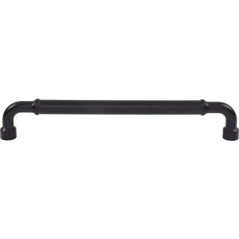 Top Knobs TK3419BLK Lavington Pull in Flat Black