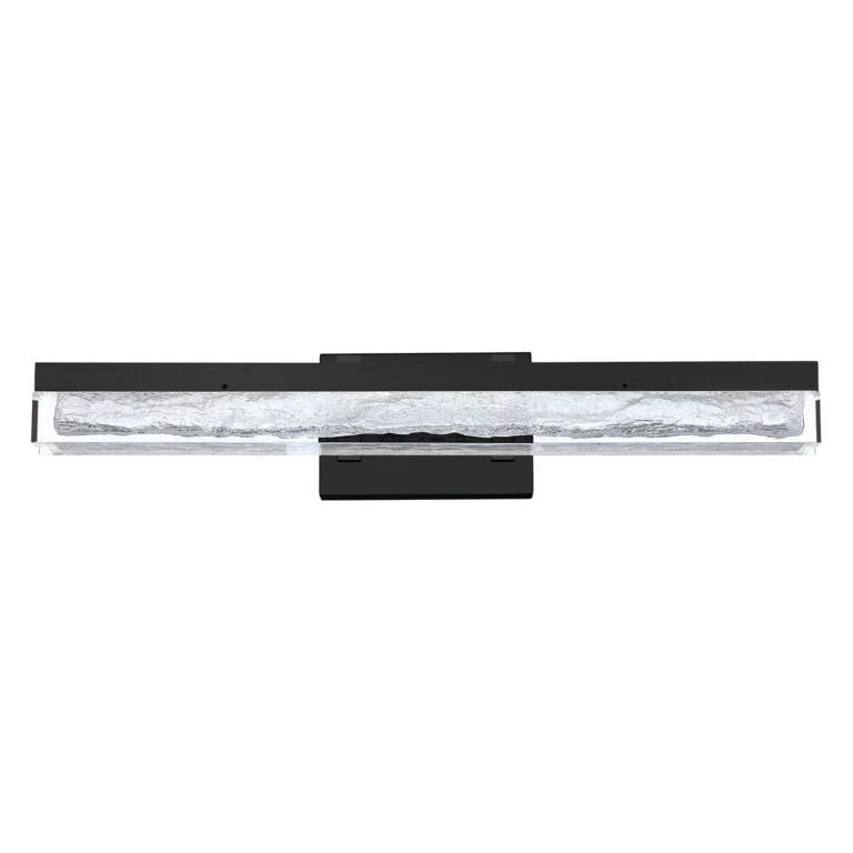 Kendal Lighting - Ice Age LED Vanity Light - VF1500-BLK - Canada Light Shop
