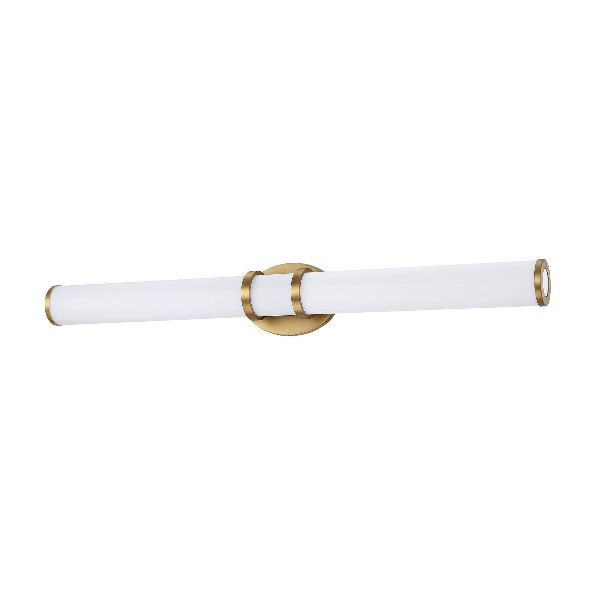 Kendal Lighting - Rings LED Vanity Light - VF1836-BRS - Canada Light Shop