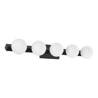 Kendal Lighting - Orbitron Vanity Light - VF8800-5L-BLK - Canada Light Shop
