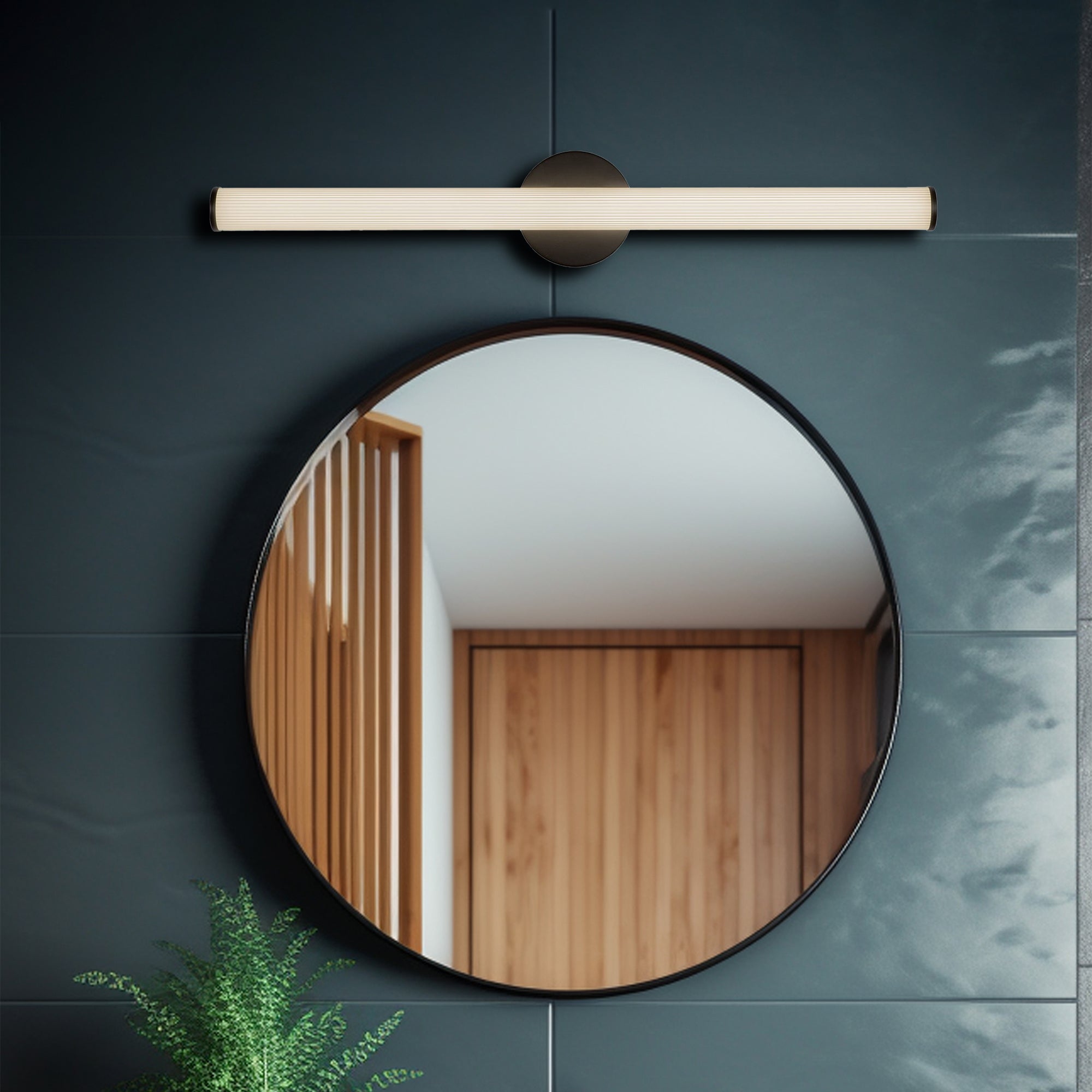 Kuzco Lighting WS30-044-BK Vire Vanity & Wall Light