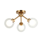 Matteo Canada - X33003AG - LED Chandelier - Solaris - Aged Gold Brass