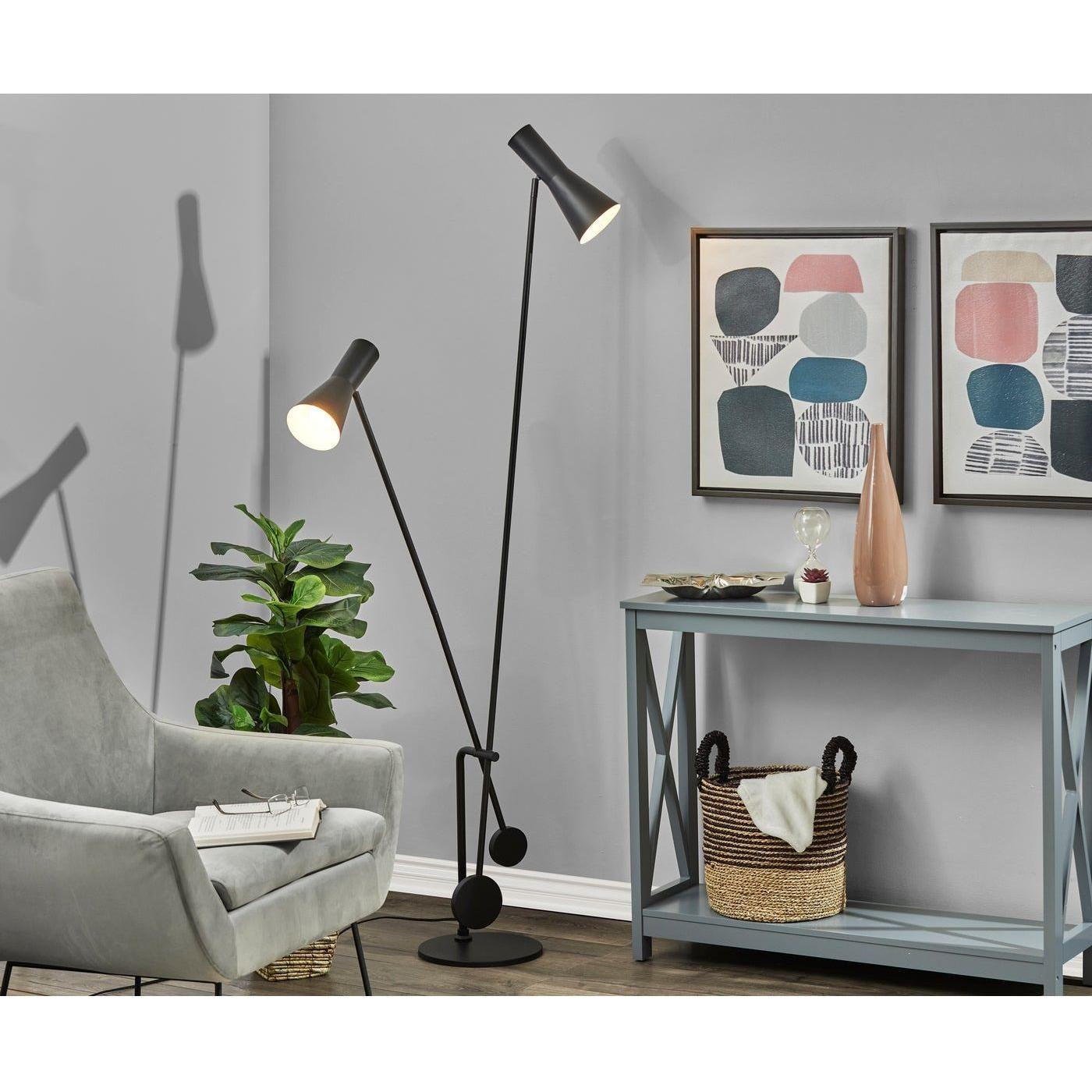 Adesso Home - Bond Floor Lamp - AD9115-01 - Canada Light Shop