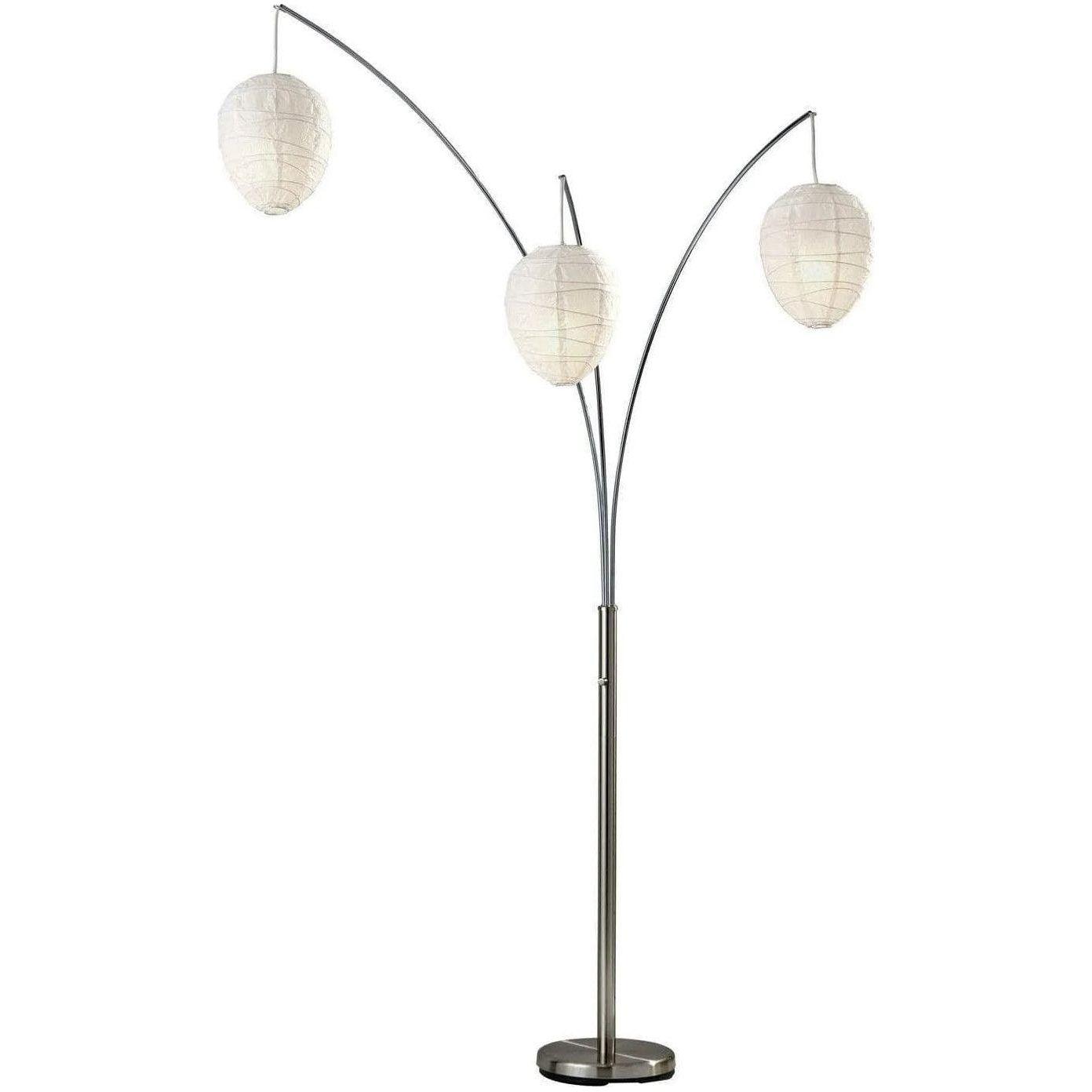 Adesso Home - Belle Arc Floor Lamp - 4108-22 - Canada Light Shop