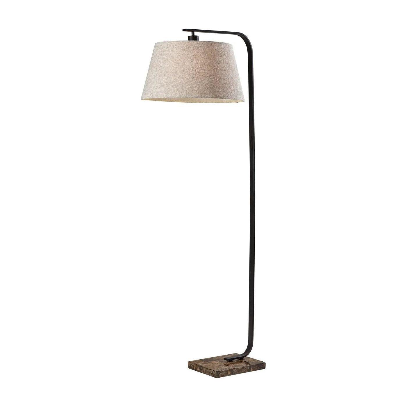 Adesso Home - Bernard Floor Lamp - 3484-01 - Canada Light Shop