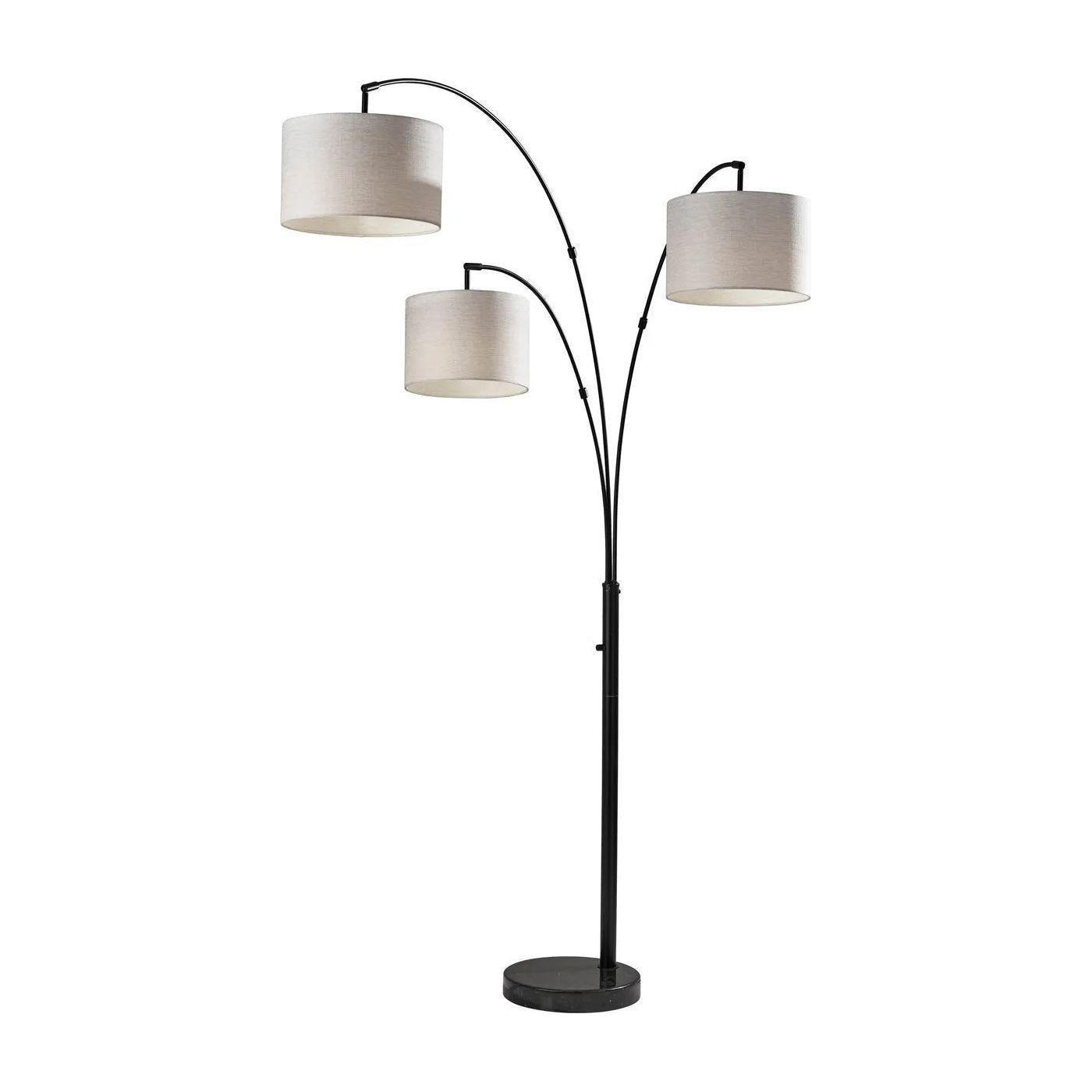 Adesso Home - Bowery Arc Lamp - 4250-01 - Canada Light Shop