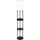 Adesso Home - Charging Station Floor Lamp - 3116-01 - Canada Light Shop