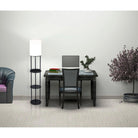 Adesso Home - Charging Station Floor Lamp - 3116-01 - Canada Light Shop