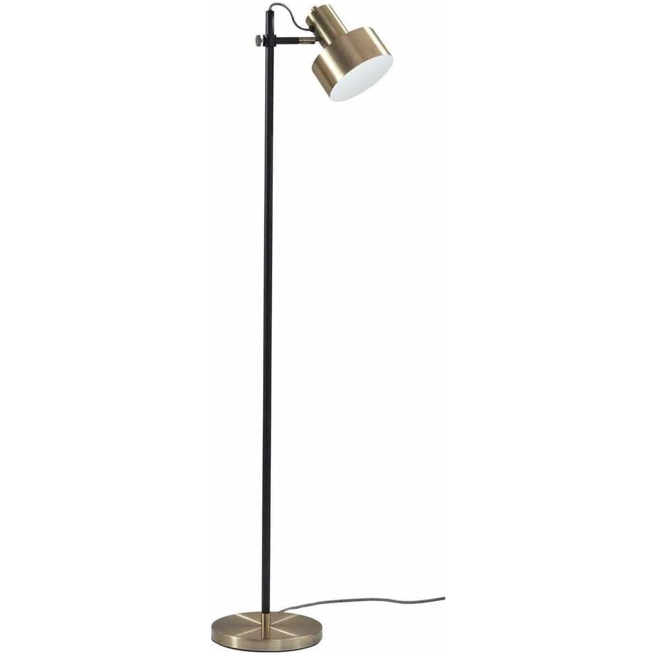 Adesso Home - Clayton Floor Lamp - 3587-01 - Canada Light Shop