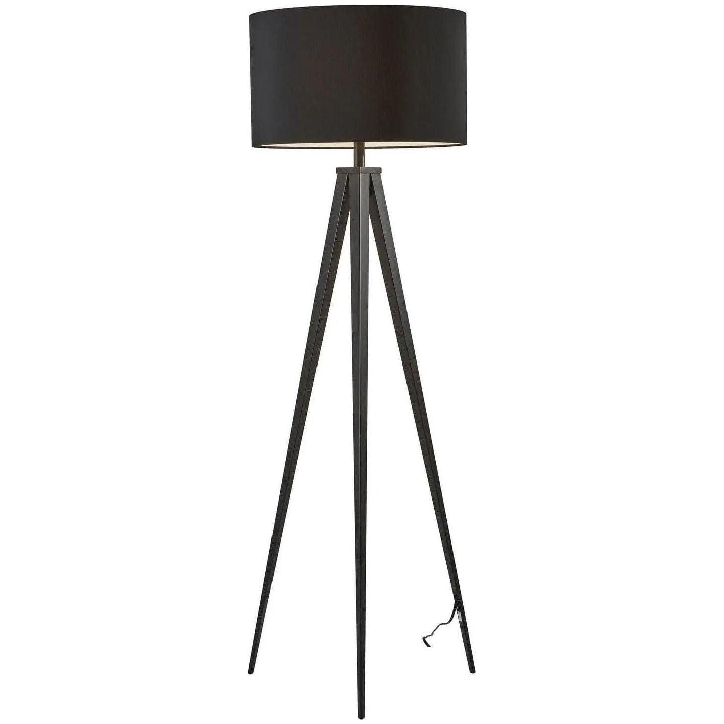 Adesso Home - Director Floor Lamp - 6424-01 - Canada Light Shop