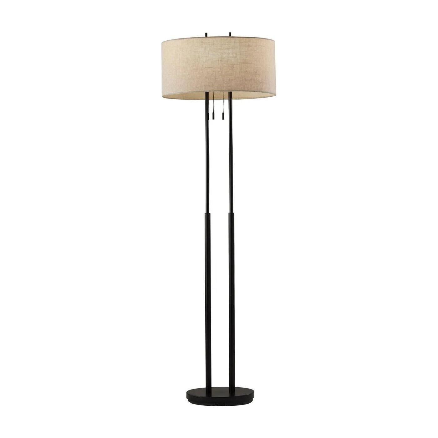 Adesso Home - Duet Floor Lamp - 4016-26 - Canada Light Shop