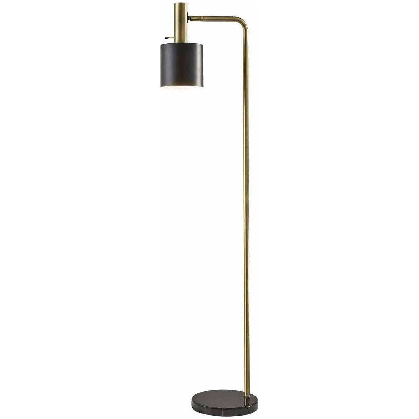 Adesso Home - Emmett Floor Lamp - 3159-01 - Canada Light Shop