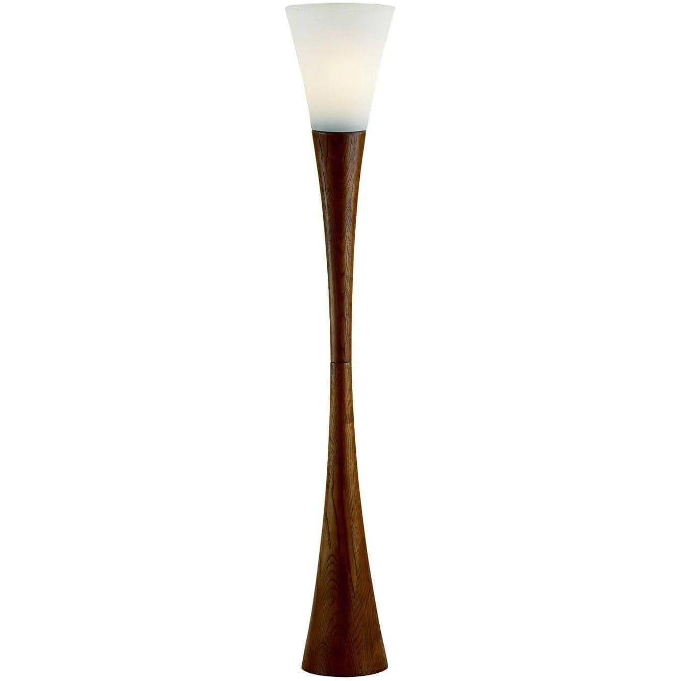 Adesso Home - Espresso Floor Lamp - 3201-15 - Canada Light Shop