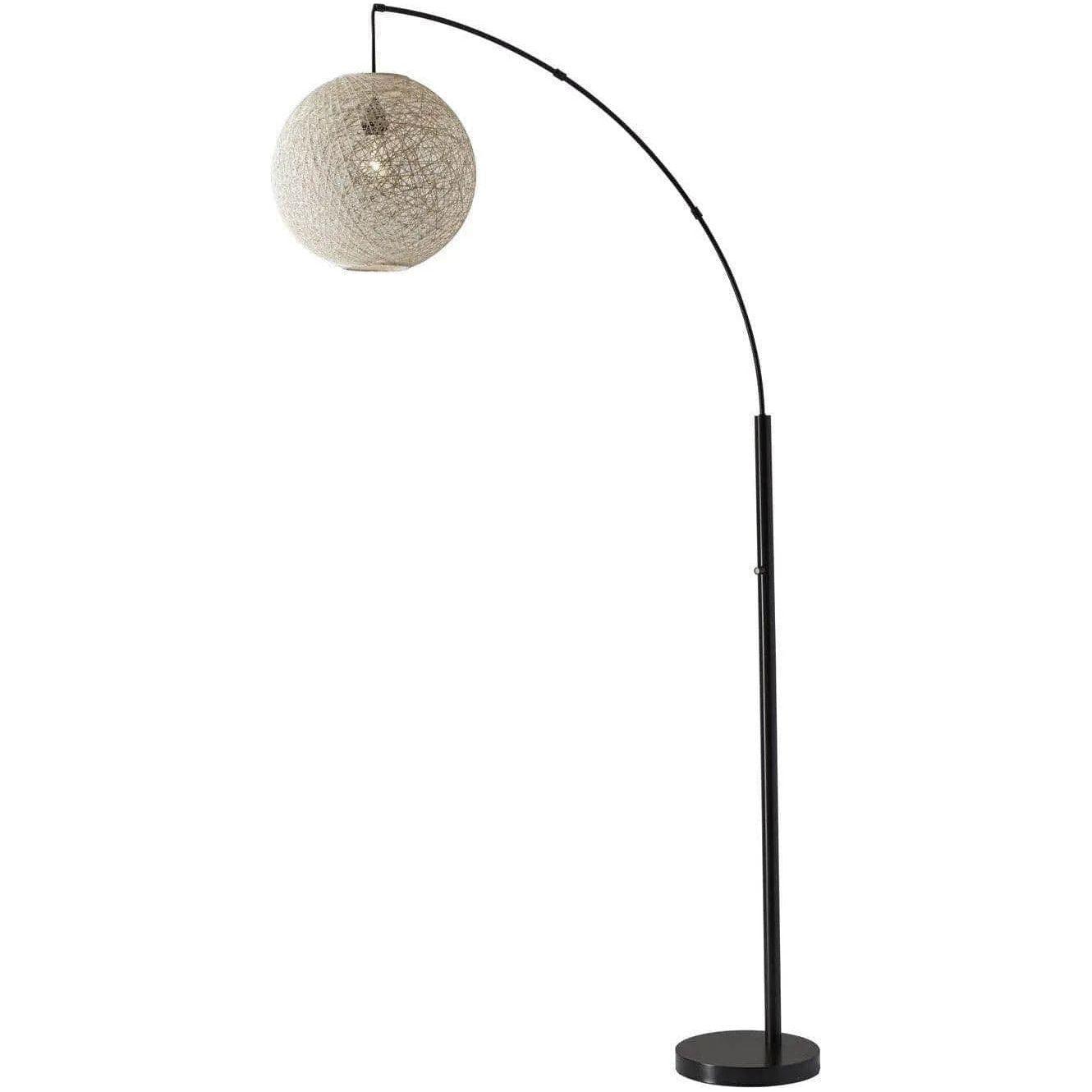 Adesso Home - Havana Arc Floor Lamp - 4312-12 - Canada Light Shop