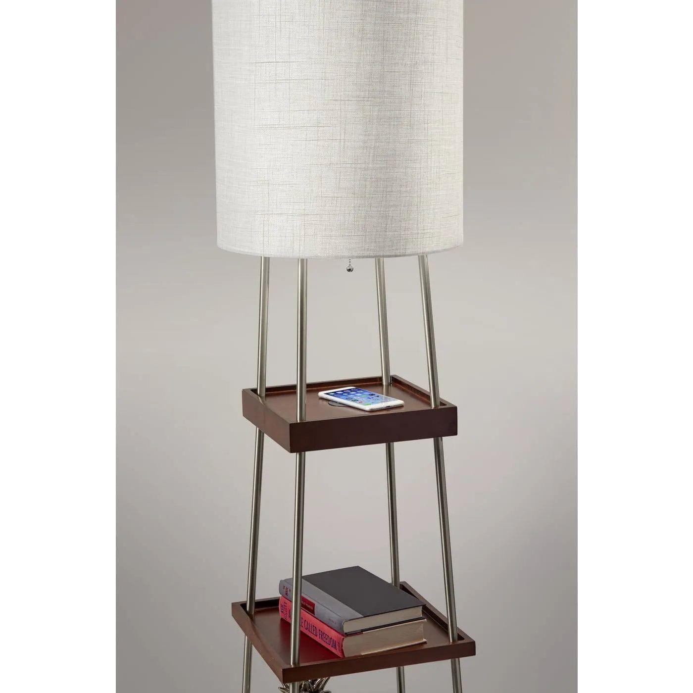 Adesso Home - Henry Floor Lamp w/ Wireless Charging Station - 3459-15 - Canada Light Shop