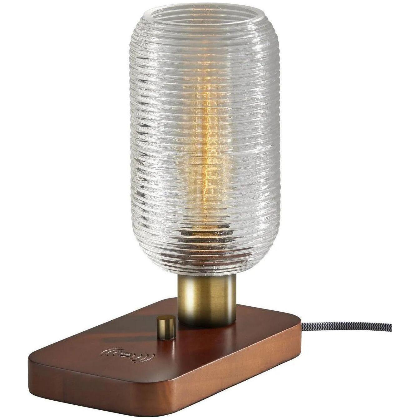Adesso Home - Isaac Charging Table Lamp - 3419-21 - Canada Light Shop