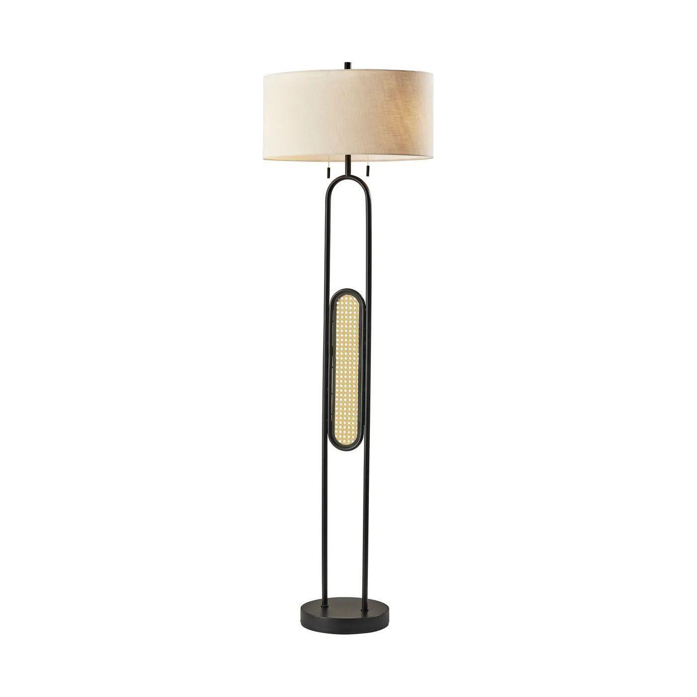 Adesso Home - Levy Floor Lamp - 4326-01 - Canada Light Shop