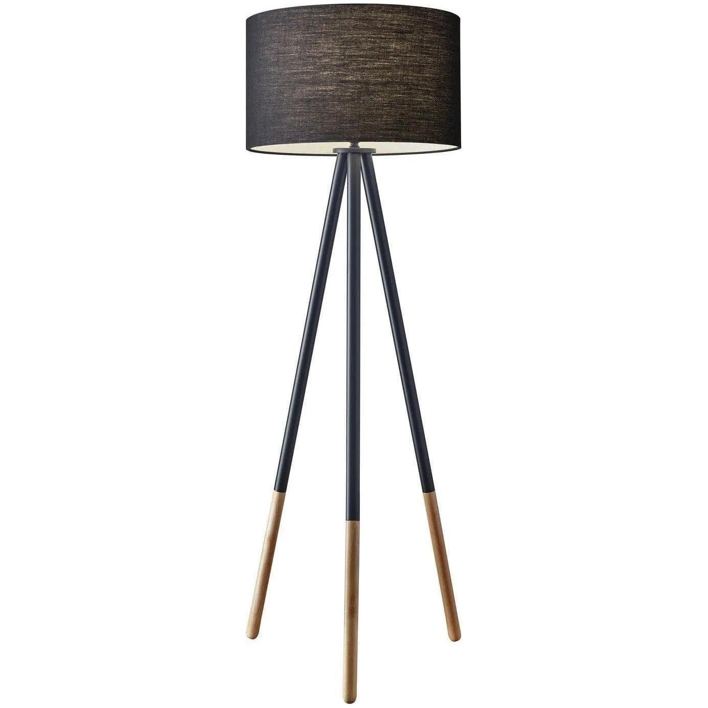 Adesso Home - Louise Floor Lamp - 6285-01 - Canada Light Shop