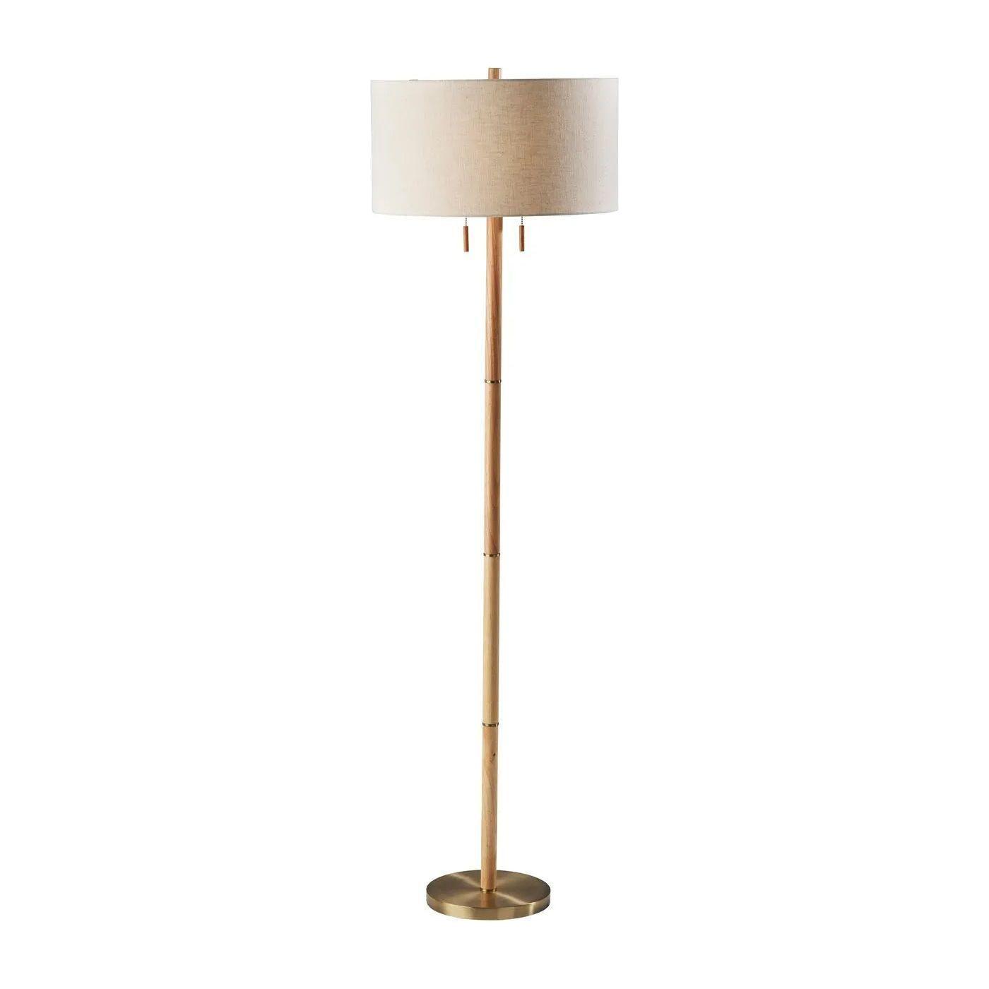 Adesso Home - Madeline Floor Lamp - 3375-12 - Canada Light Shop