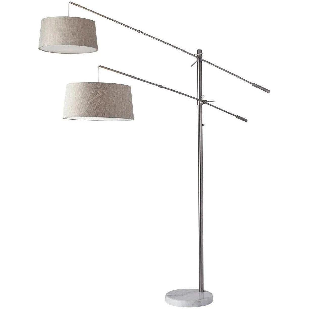 Adesso Home - Manhattan Floor Lamp - 5275-22 - Canada Light Shop