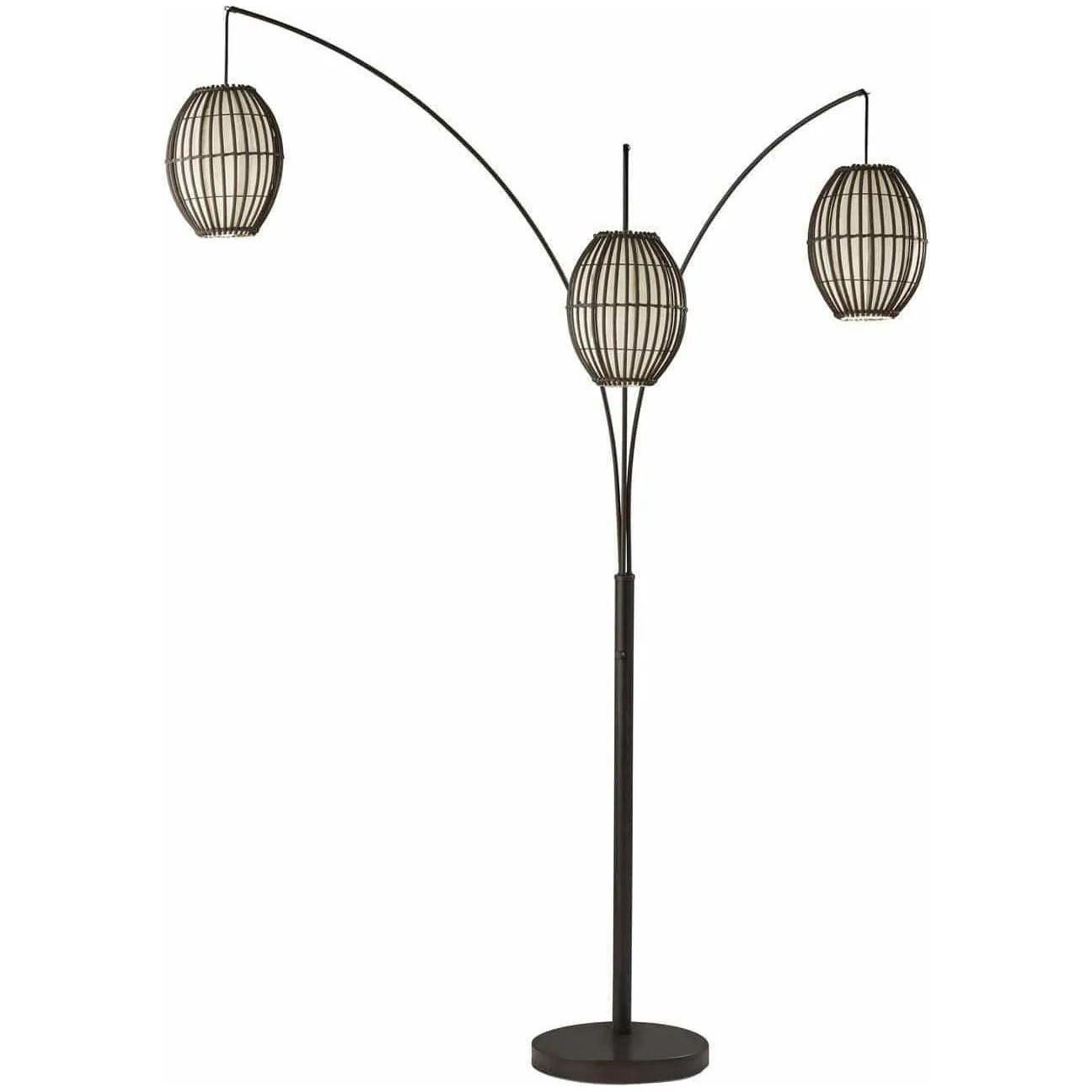 Adesso Home - Maui Arc Floor Lamp - 4026-26 - Canada Light Shop