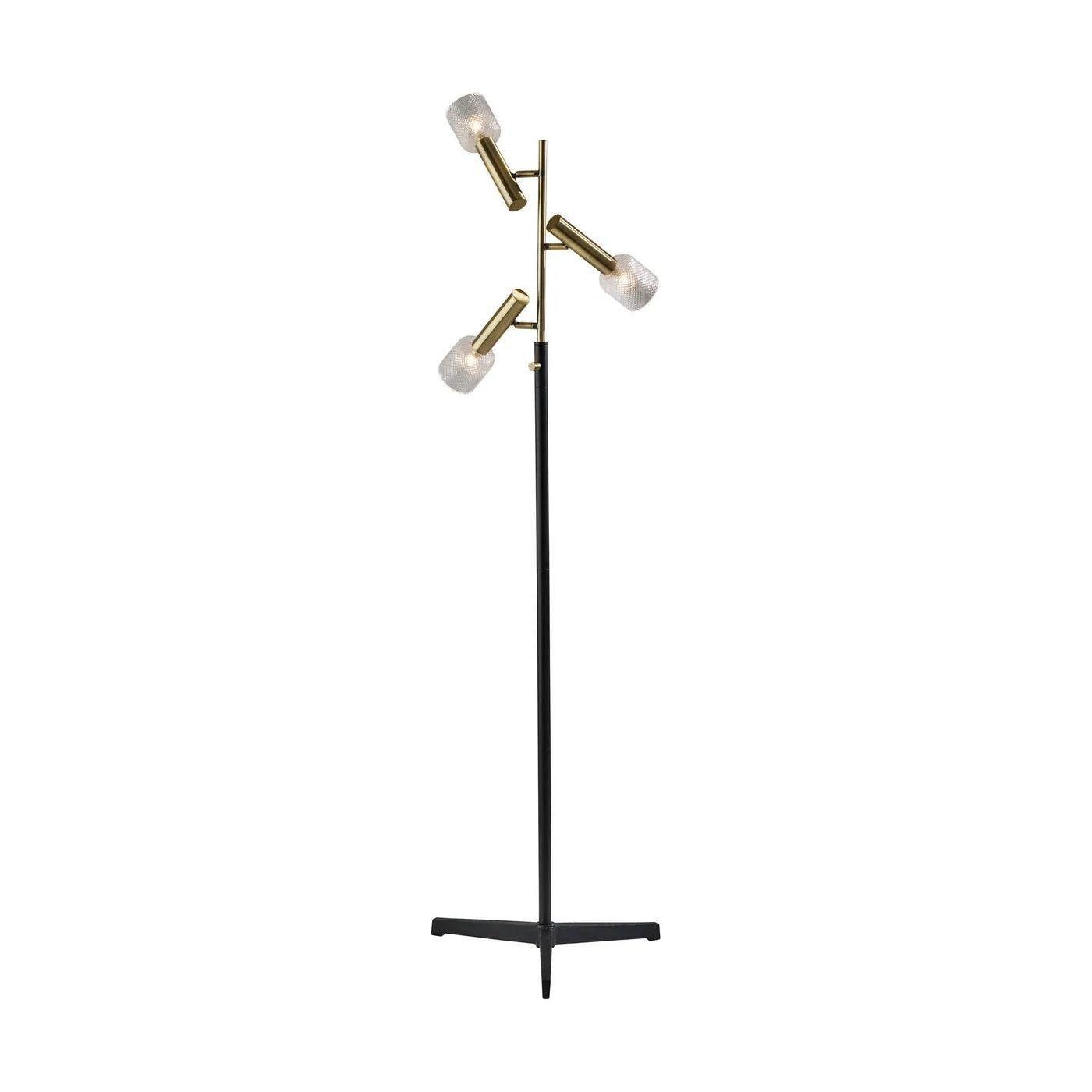 Adesso Home - Melvin LED Floor Lamp - 3552-21 - Canada Light Shop
